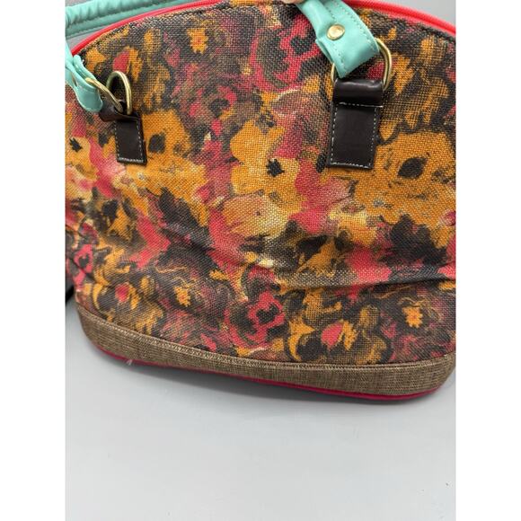 Colorful Mexican Folk Art Tote Bag with Doll Design & Floral Print - Picture 2 of 9